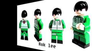 lego minifigure custom naruto rok lee