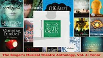 Read  The Singers Musical Theatre Anthology Vol 4 Tenor EBooks Online