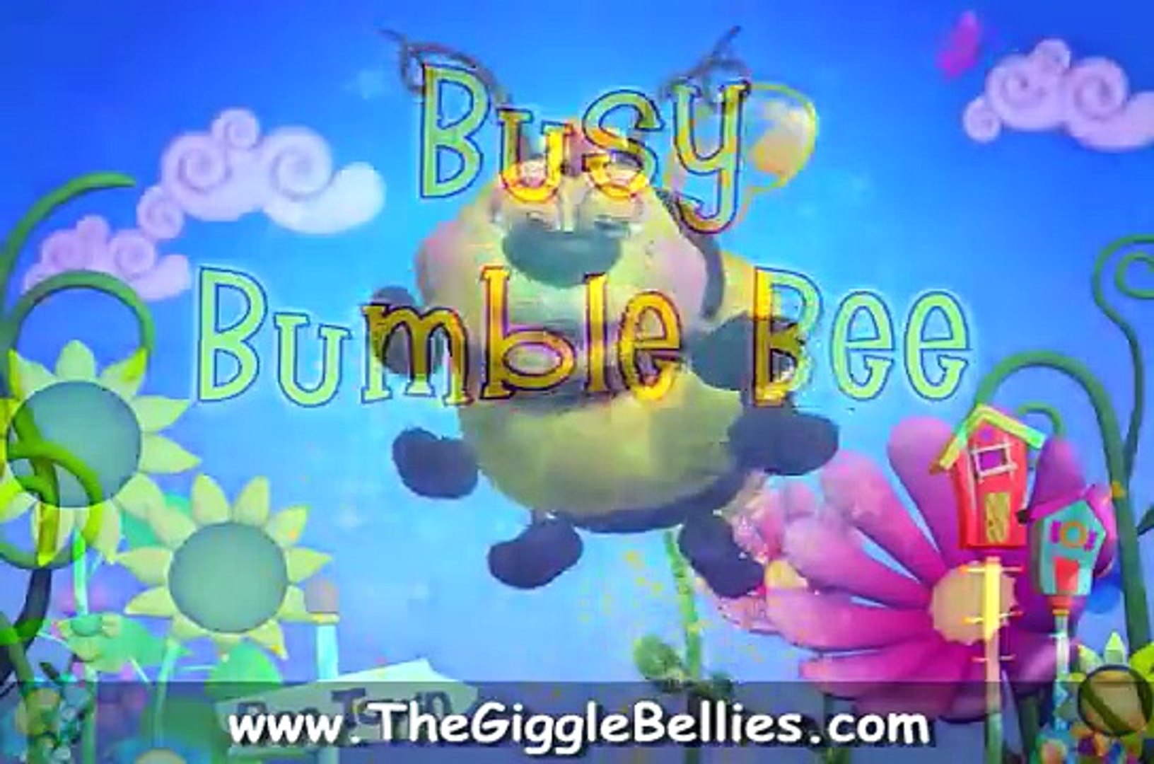 Busy Bumble Bee  Learning Songs  GiggleBellies