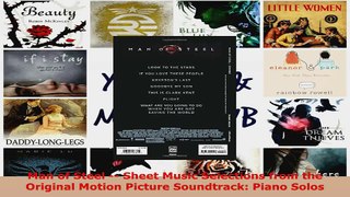 Download  Man of Steel  Sheet Music Selections from the Original Motion Picture Soundtrack Piano Ebook Free