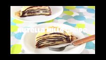 How to Make Nutella Mille Crepe Cake [Easy Crepe Recipe] ミルクレープ (クレープの作り方)