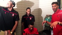 Louisville & NC State Basketball Players Freestyle DMXs Ruff Ryders Anthem