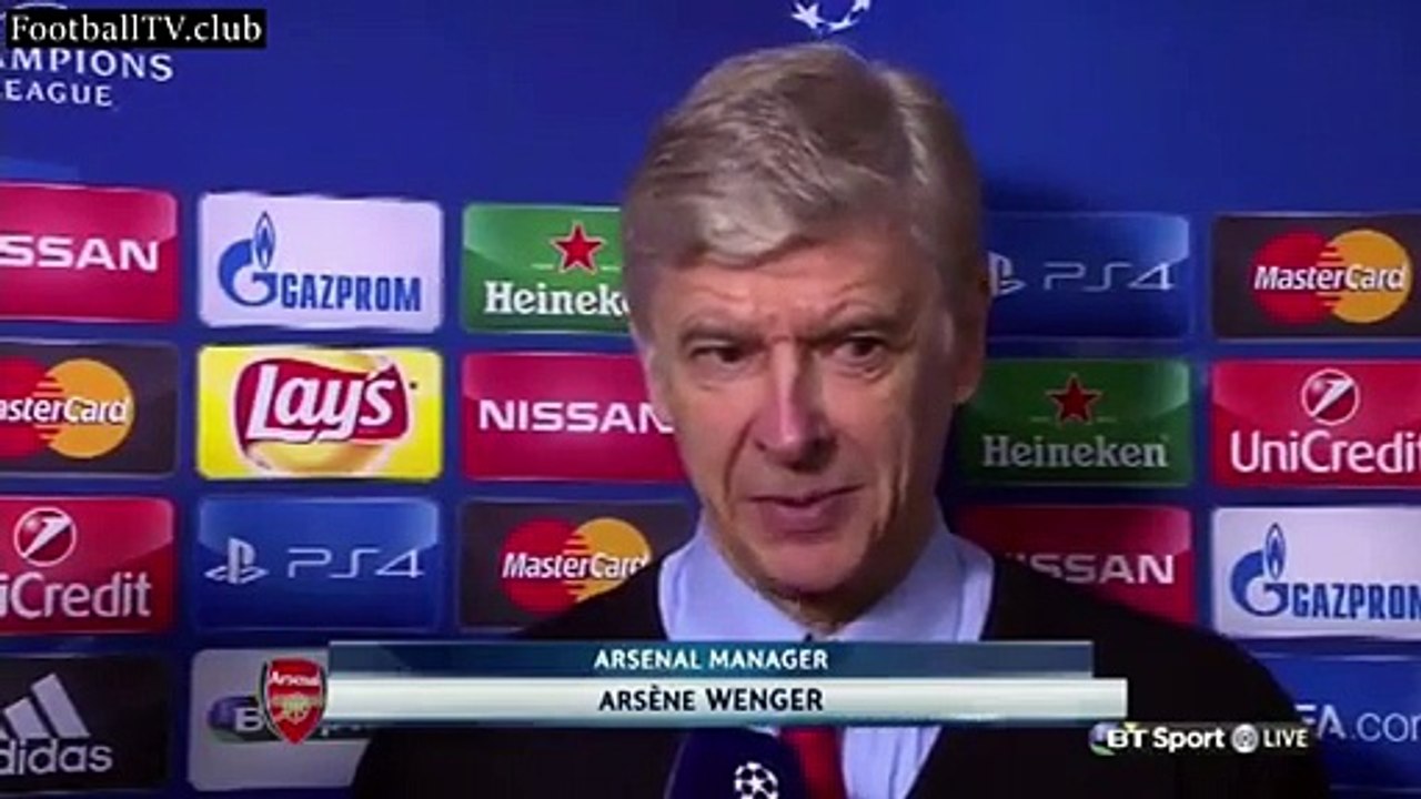 Olympiacos vs Arsenal 0 - 3 - Arsene Wenger post-match interview