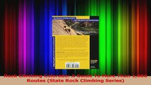 Read  Rock Climbing Colorado A Guide To More Than 1800 Routes State Rock Climbing Series Ebook Free