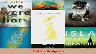 Download  Fashion Designers Ebook Free