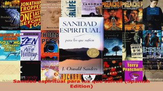 Read  Sanidad espiritual para los que sufren Spanish Edition EBooks Online