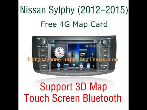 Nissan Sylphy Car Audio System DVD GPS Navigation Bluetooth