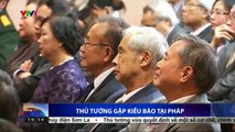 Thủ tướng Nguyễn Tấn Dũng gặp kiều bào tại Pháp