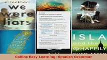 Read  Collins Easy Learning Spanish Grammar EBooks Online