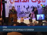 Syrian Opposition Denounces Terrorism
