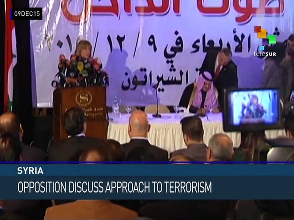 Syrian Opposition Denounces Terrorism