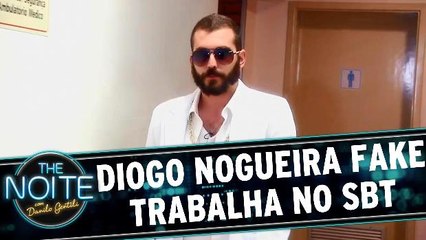 Curiosidades TN: Diogo Nogueira fake trabalha no SBT