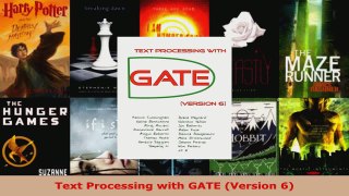 Download  Text Processing with GATE Version 6 PDF Online