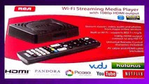 Best buy Streaming Media Player  RCA WiFi Streaming Media Player with 1080 HDMI output DSB876WUBK