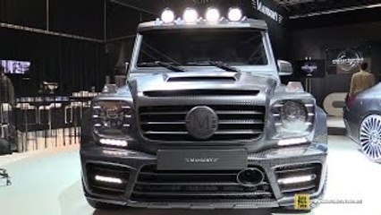 2016 Mercedes G63 AMG Mansory M800 Gronos Black Edition