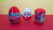 Kinder The Avengers Nesting Surprise Eggs Superhero Marvel Stacking Cups Hulk Ironman Thor