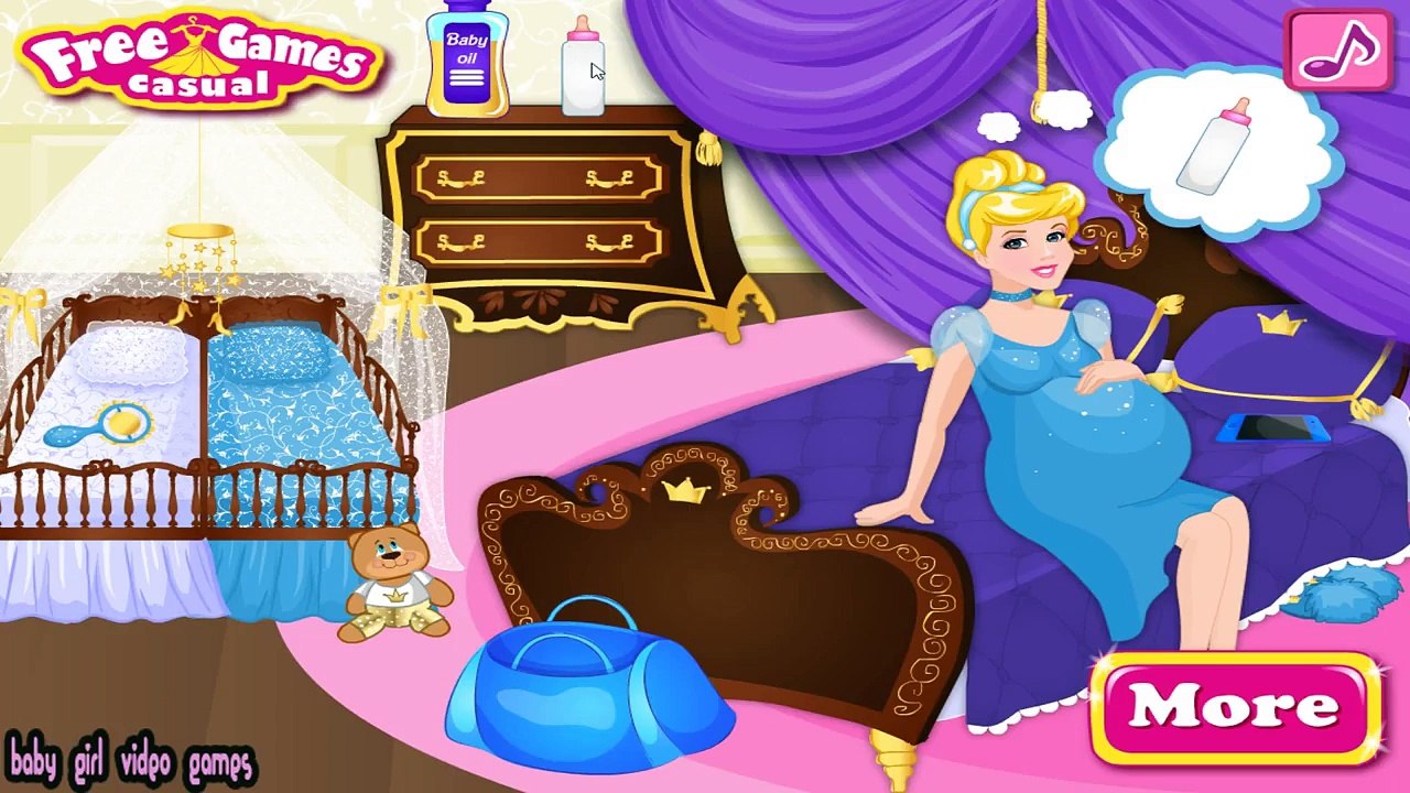 Cinderella Gives Birth To Twins Baby Birth Game Movie For Girls