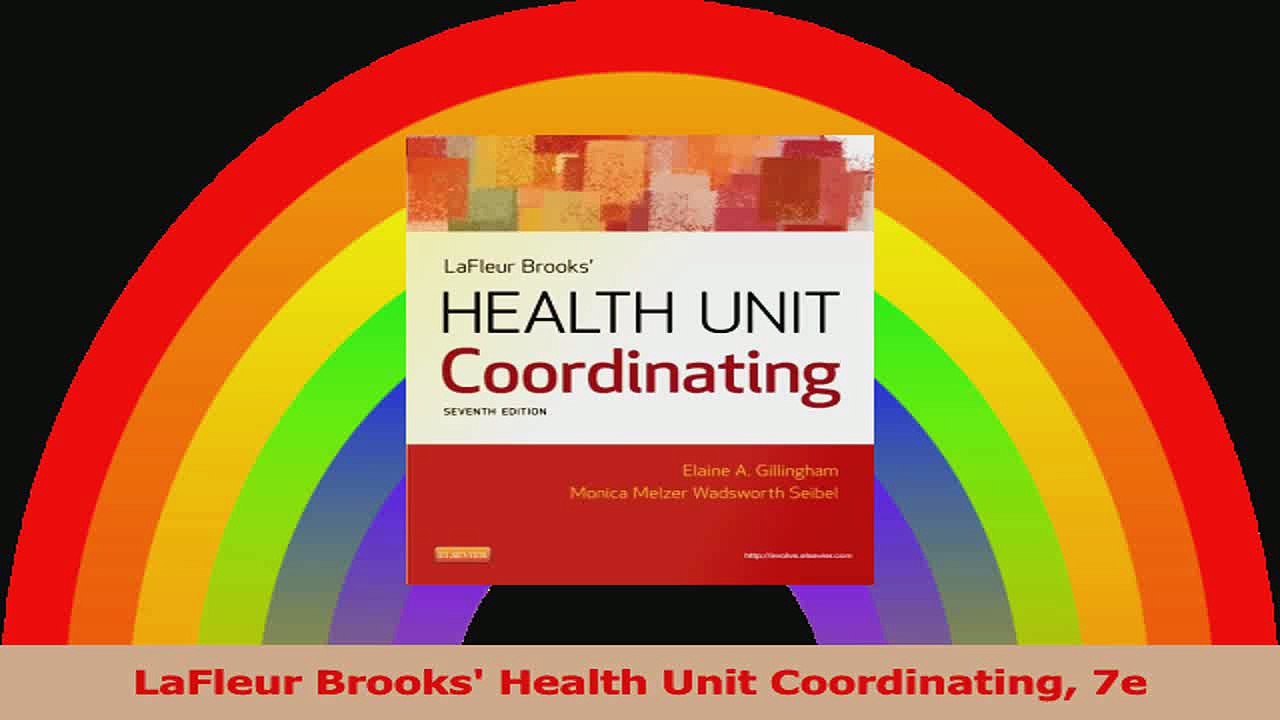 LaFleur Brooks Health Unit Coordinating 7e Read Online