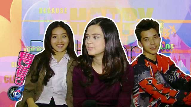 Usil Cut Meyriska Pada Stefan dan Wilona - Cumicam 10 Desember 2015