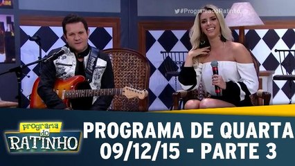 Programa do Ratinho 09.12.15 - Quarta - Parte 3