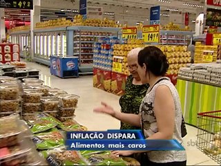 Inflação acumula alta acima de 10% em 12 meses