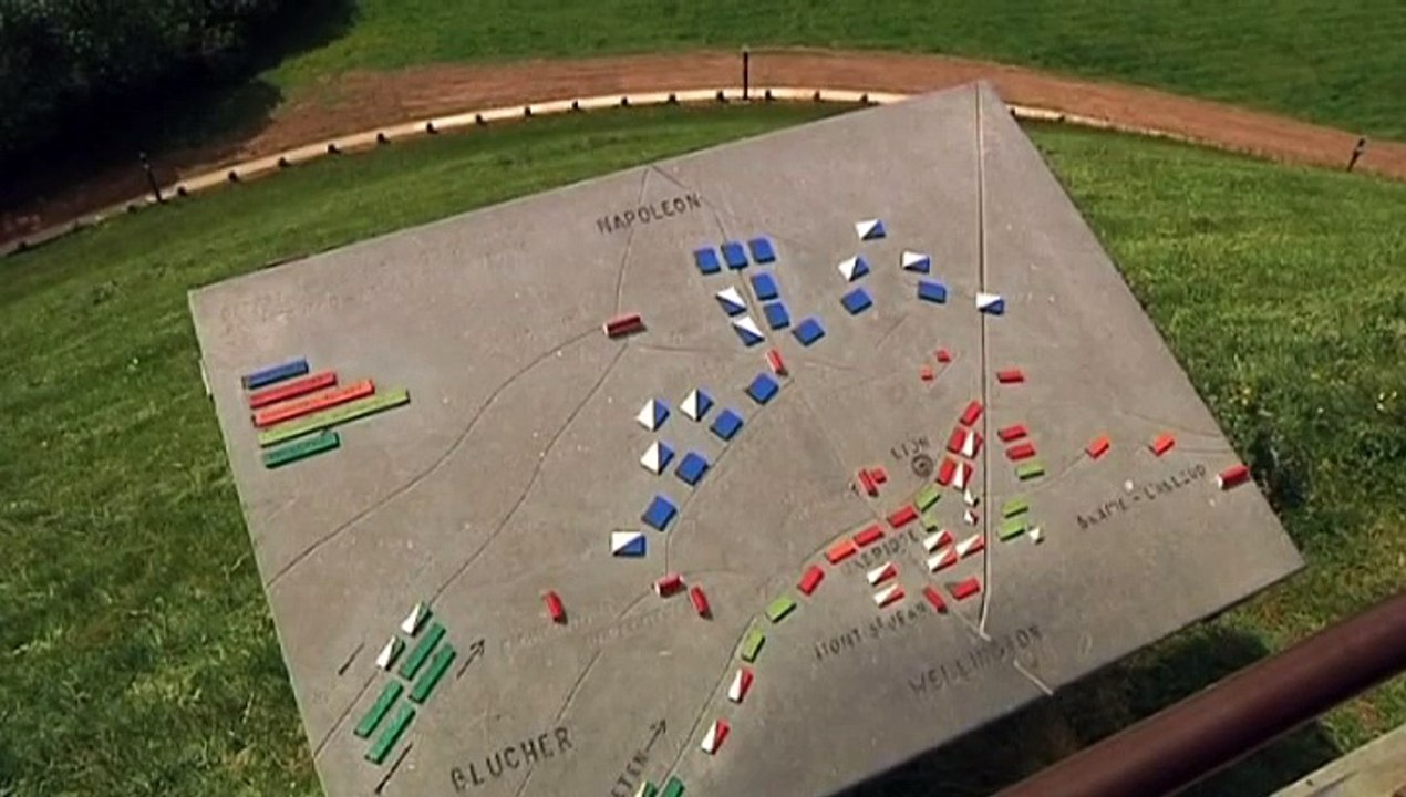 La bataille de Waterloo comme en vrai...