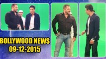 INSIDE: Salman & Shahrukh Bigg Boss 9 Karan Arjun Aayege PROMO SHOOT | 09th DEC 2015