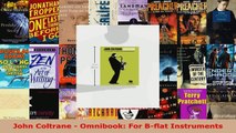 Download  John Coltrane  Omnibook For Bflat Instruments Ebook Free