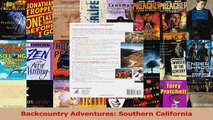 Read  Backcountry Adventures Southern California Ebook Online