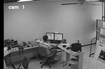 Sleeping at work FAIL funny guy