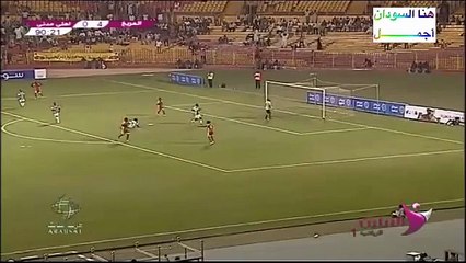 هدف المريخ الرابع في اهلي مدني الاسبوع 14