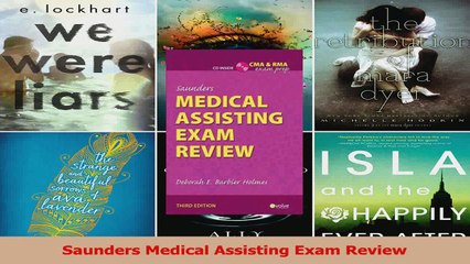 Saunders Medical Assisting Exam Review Read Online