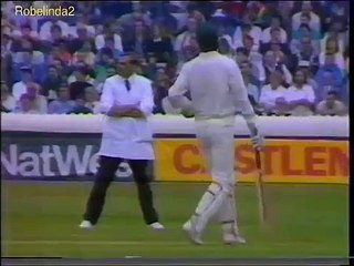 7 Leg Byes off 1 Ball - 3rd Test 1989 Ashes