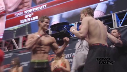 Fight Night Las Vegas- Weigh-in Recap