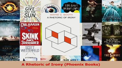 Download  A Rhetoric of Irony Phoenix Books EBooks Online