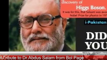 Dr Abdul Salam First Nobel Scientist of Pakistan