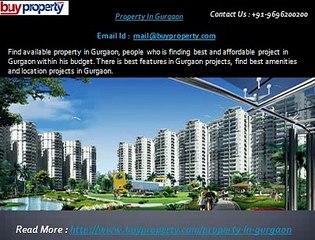 Property in Gurgaon - Buy Residential Project