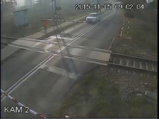 Un cycliste percuté par un train à 140km/h sort indemne du choc