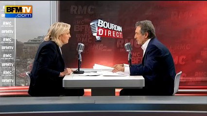 Le Pen comparée à Trump: "Je ne suis pas américaine, je ne suis pas Nicolas Sarkozy"