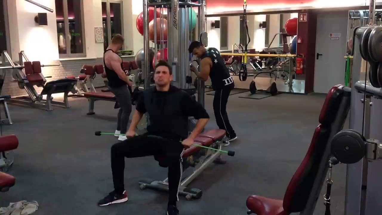 Chest day on 3 scoops