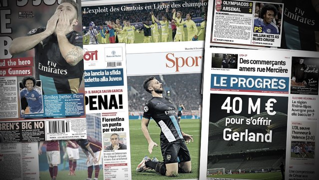 L'excuse invraisemblable de MU après son élimination, l'Angleterre Dithyrambique avec Giroud !