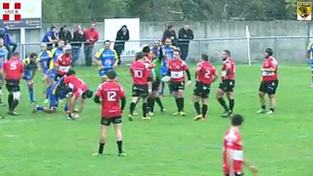 Aubenas - Chambéry : L'essai de Lohore