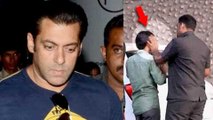 OMG ! Salman Khan's Bodyguard Slapped A Fan Outside Galaxy Apartment