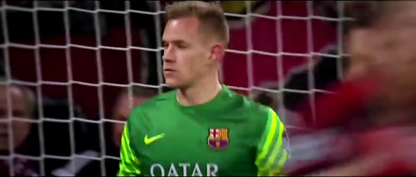 Ter Stegen vs Bayer Leverkusen 8 SAVES Individual Highlights