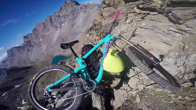 MTB VTT - Mountain biking in south of France : UBAYE ( Tete de la frema)