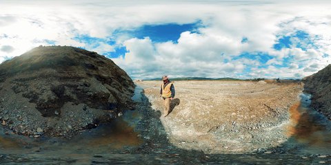 A 360° Look at Gold Prospecting (360 Video)