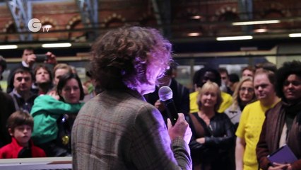 "We need to send a strong message." Juliet Davenport speaks at launch of ArtCOP21