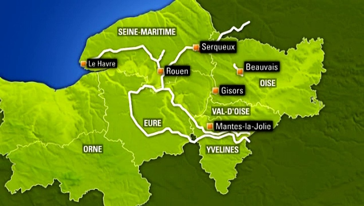 La future ligne de FRET ferroviaire au Havre