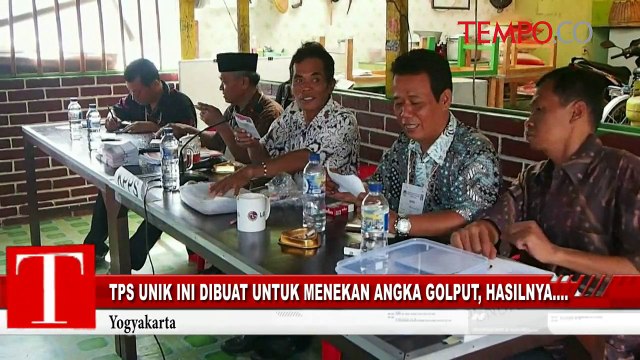 TPS Unik Ini Dibuat untuk Menekan Angka Golput; Hasilnya