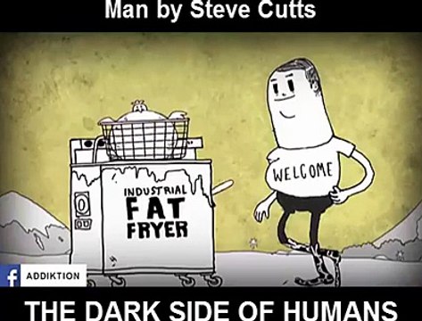The Dark Side of Humans by Steve Cutts